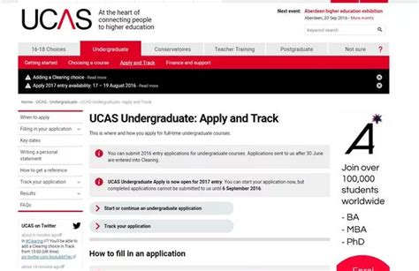 ucas track application|UCAS .
